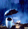 GIF animado (81149) Wall e eva tormenta
