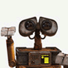 GIF animado (81154) Wall e saludando
