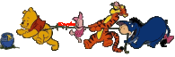 Imagen GIF de Winnie pooh amigos animado