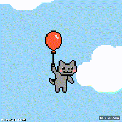 GIF animado (90061) Y asi nacio nyan cat