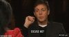 GIF animado (93310) Al decirle a paul mccartney que one direction es mejor que the beatles
