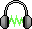 GIF animado (111244) Auriculares