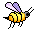 GIF animado (114223) Avispa