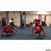 GIF animado (96384) Cheerleaders probando una nueva acrobacia