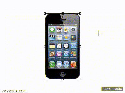 GIF animado (92186) Complejo proceso de diseno del iphone 5