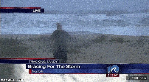 GIF animado (92442) Durante el huracan sandy