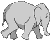 GIF animado (105006) Elefante