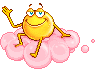 GIF animado (108043) En la nube