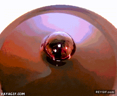 GIF animado (92531) Escultura de liquido magnetico