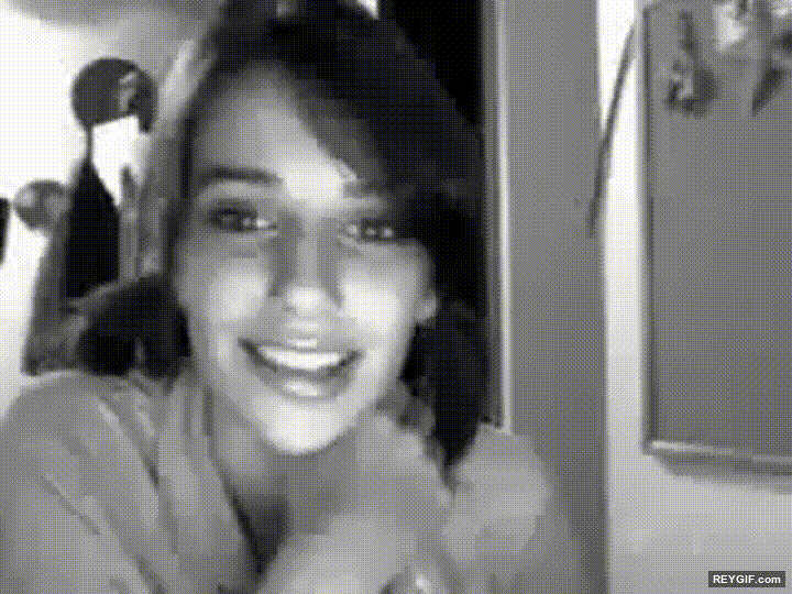 GIF animado (96098) Esta chica me ha dejado sin palabras