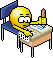GIF animado (113807) Estudiando