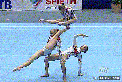 GIF animado (95084) Gimnasia acrobatica de ucrania