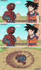 GIF animado (94639) Goku contra spiderman y su mas que obvio desenlace