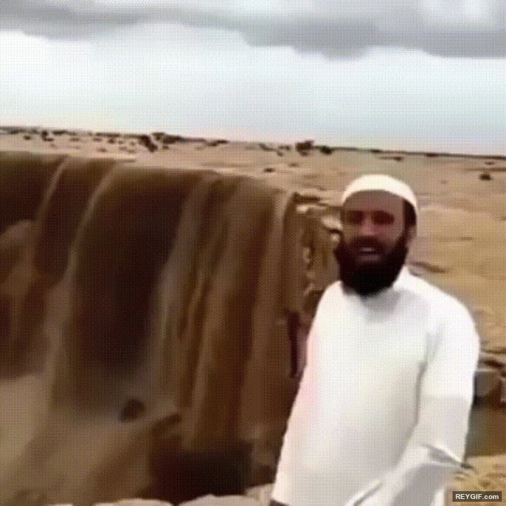 GIF animado (95546) Habias visto antes una cascada de arena
