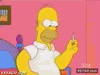 GIF animado (93122) Homer yo creo que no deberias tomar segun que sustancias