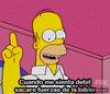 GIF animado (92997) La biblia tiene todo lo que necesitas para encontrar fuerza homer lo sabe bien