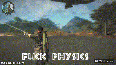 GIF animado (93925) La fisica no se aplica en los videojuegos