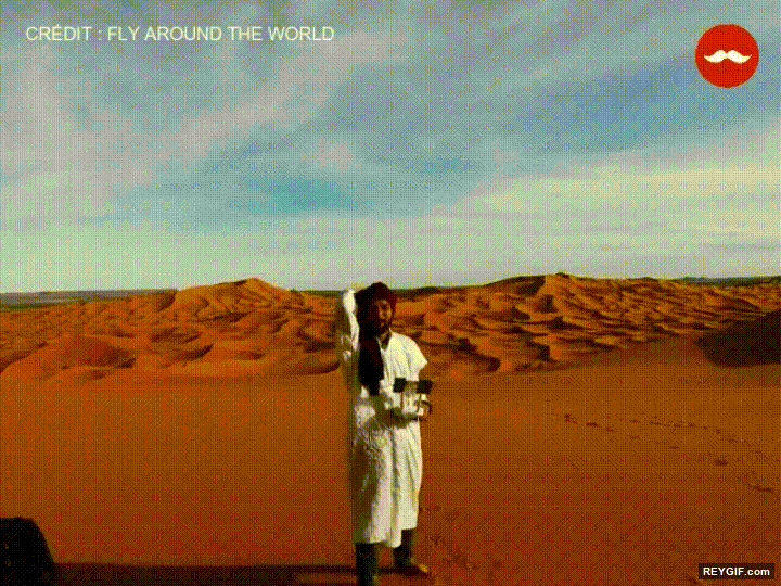 GIF animado (95856) Las espectaculares vistas de las dunas de merzouga