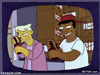 GIF animado (94867) Los simpson nos ilustran muy bien el poder de la cerveza
