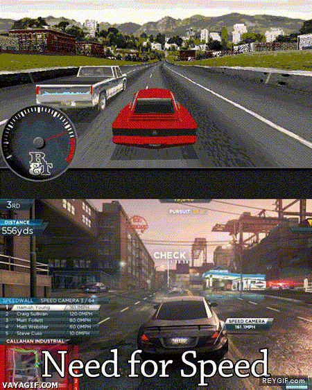 GIF animado (91258) Los videojuegos antes y ahora