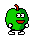 GIF animado (114359) Manzana verde
