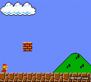 GIF animado (96497) Mario tiene un mensaje para los que usan drogas