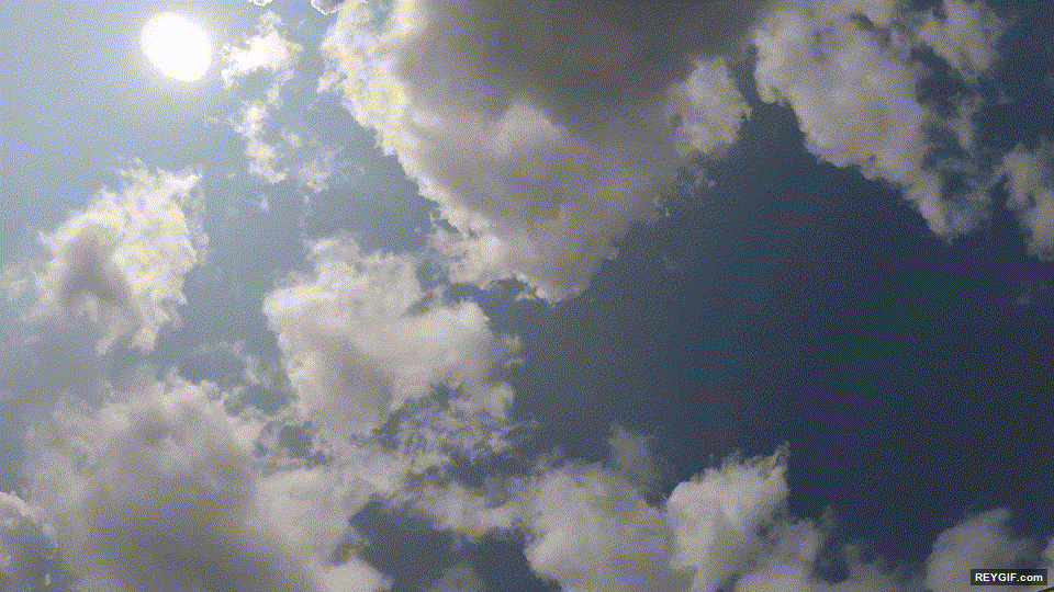 GIF animado (96216) Nada mas relajante que un monton de nubes moviendose