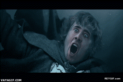 GIF animado (94943) Nicolas cage hubiera sido un hobbit genial