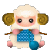 GIF animado (104925) Ovejita
