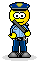 GIF animado (113900) Policia