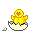 GIF animado (106113) Pollito recien nacido