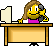 GIF animado (113885) Recepcionista