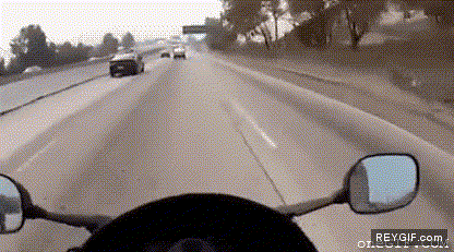 GIF animado (92233) Reflejos ninja sobre la moto