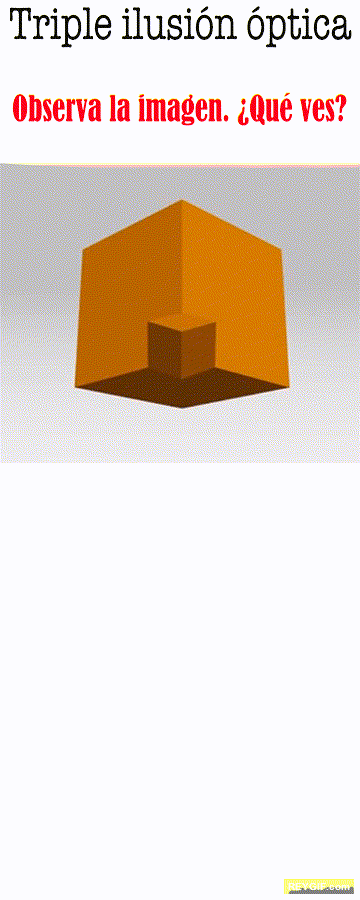 GIF animado (94365) Triple ilusion optica