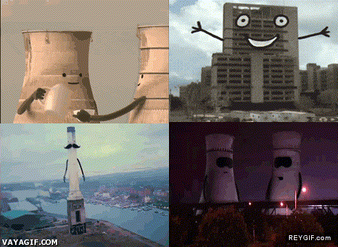 GIF animado (92024) Una manera mas divertida de ver edificios derrumbarse