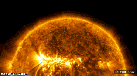 GIF animado (94931) Venus pasando por delante del sol