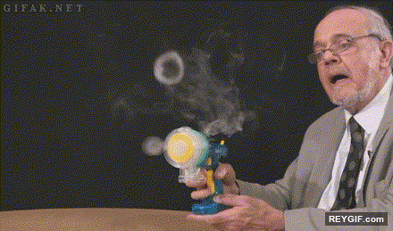 GIF animado (93610) Ya puede hacer los aros de humo de la oruga azul