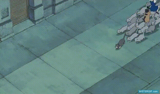 Imagen GIF de Mis amigos si yo me tirara al publico en un concierto animado