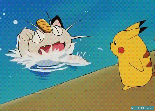 GIF animado (121469) Pikachu se ha vuelto bastante salvaje e insensible